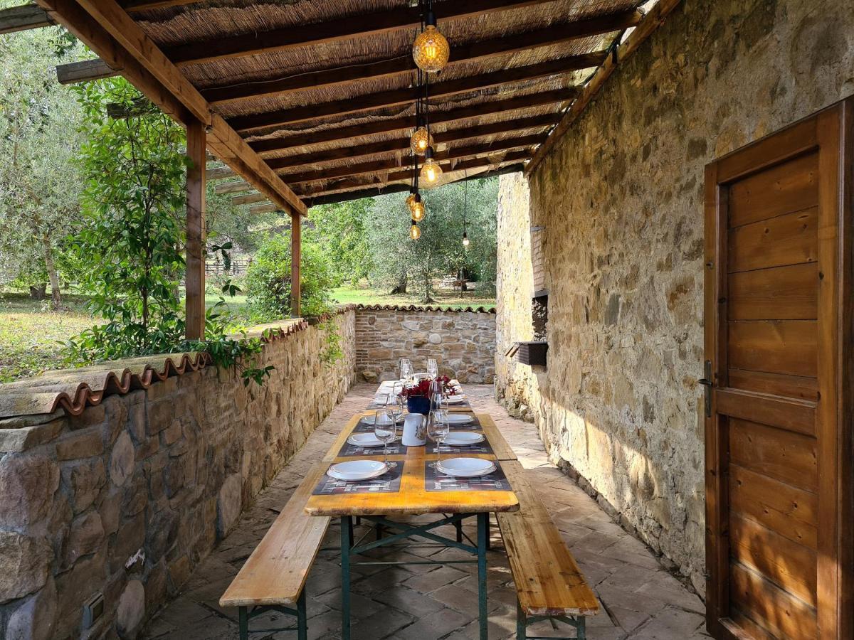 Podere La Zinzinina - Villa Intera بمونتيكاتيني فال دي سيسينا المظهر الخارجي الصورة