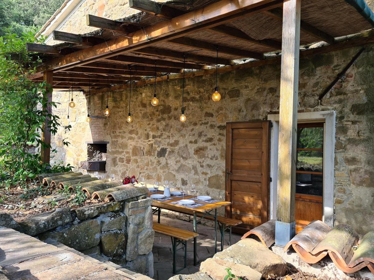 Podere La Zinzinina - Villa Intera بمونتيكاتيني فال دي سيسينا المظهر الخارجي الصورة