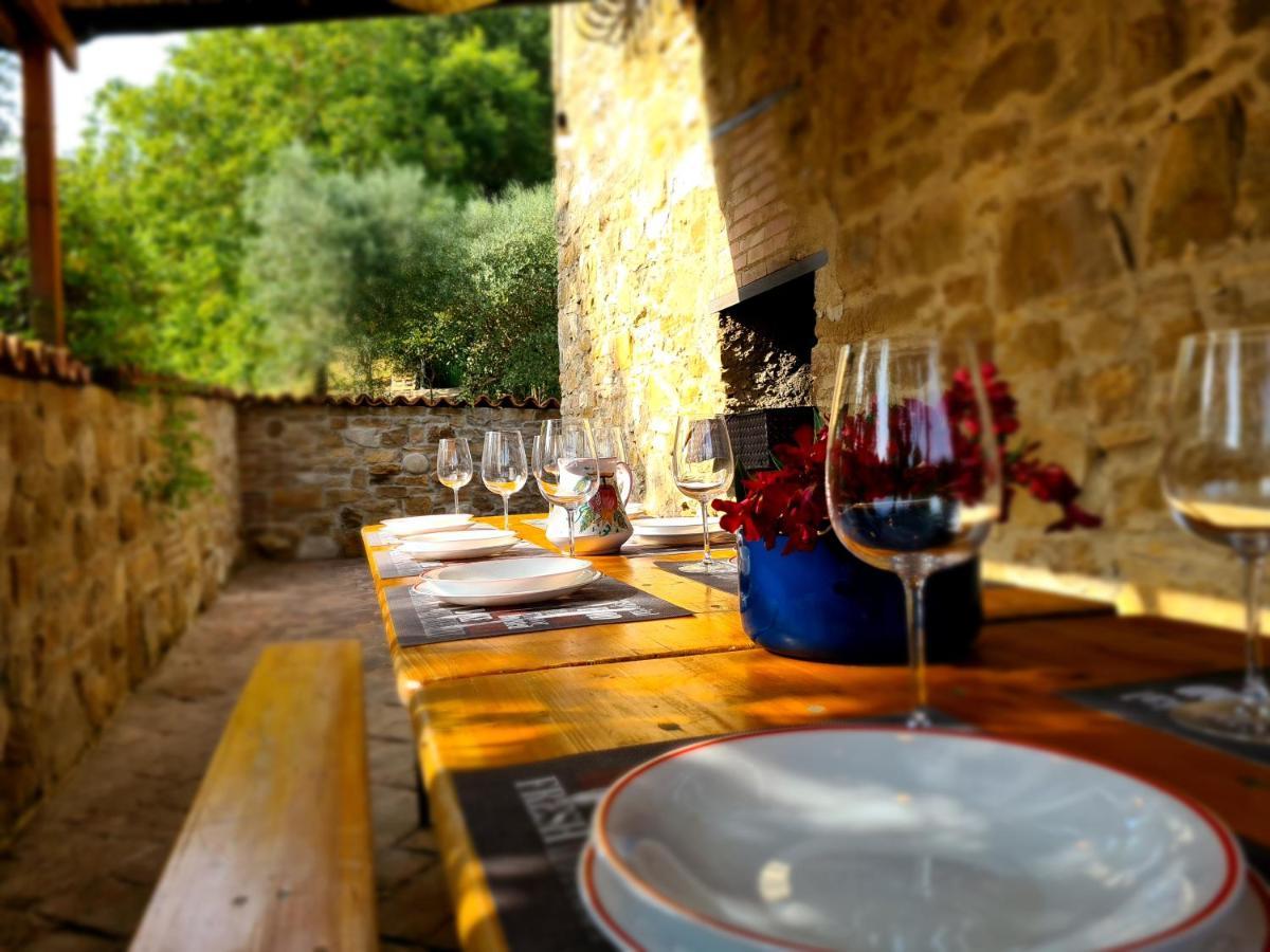 Podere La Zinzinina - Villa Intera بمونتيكاتيني فال دي سيسينا المظهر الخارجي الصورة